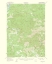 Picture of EUCHRE MOUNTAIN OREGON QUAD - USGS 1963