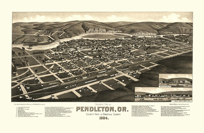 Picture of PENDLETON OREGON - STONER 1884