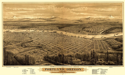 Picture of PORTLAND OREGON - BANCROFT 1879