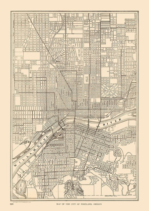 Picture of PORTLAND  OREGON - REYNOLD 1921