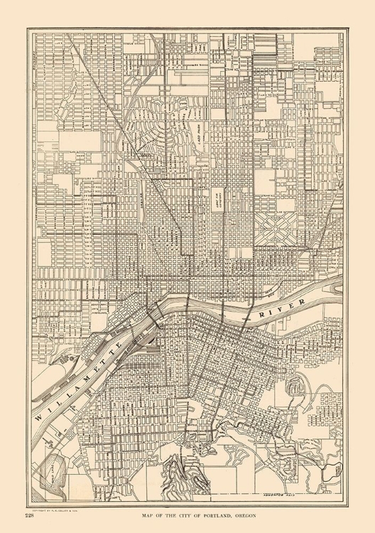 Picture of PORTLAND  OREGON - REYNOLD 1921