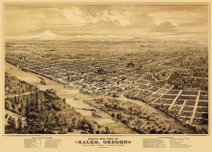 Picture of SALEM OREGON - SMITH 1876