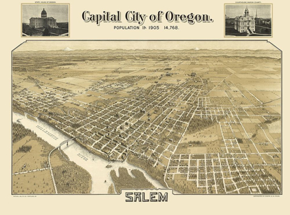 Picture of SALEM OREGON - KOPPE 1905