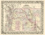 Picture of OREGON, WASHINGTON, IDAHO, MONTANA - CAMPBELL 1879