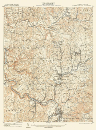 Picture of CONNELLSVILLE PENNSYLVANIA QUAD - USGS 1902