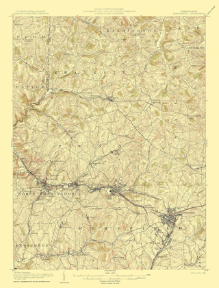 Picture of GREENSBURG PENNSYLVANIA QUAD - USGS 1906