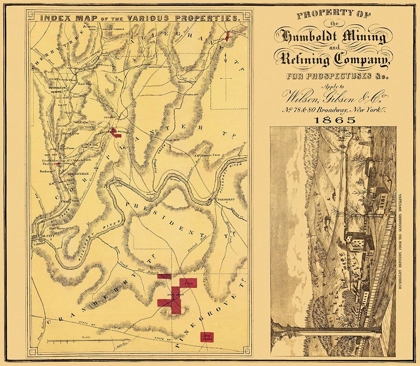Picture of HUMBOLDT MINING REFINING COMPANY PA - GIBSON 1865