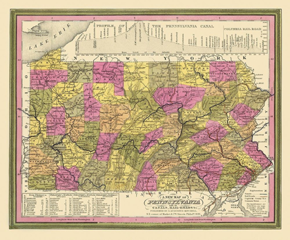 Picture of PENNSYLVANIA - MITCHELL 1846