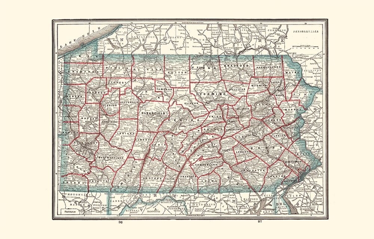 Picture of PENNSYLVANIA - RATHBUN 1893