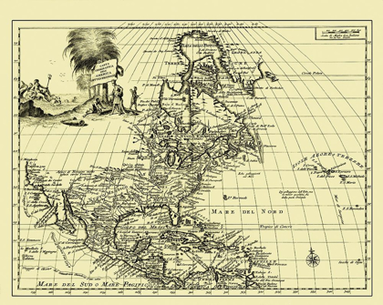 Picture of NORTH AMERICA - 1750