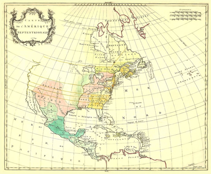 Picture of NORTH AMERICA - 1754