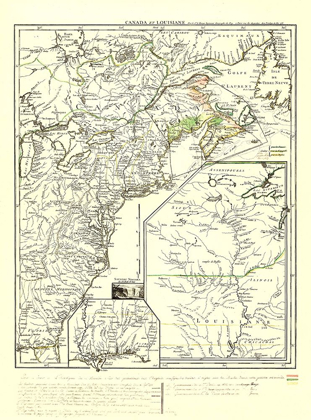 Picture of CANADA LOUISIANA BY ST AUGUSTINE - ROY 1755