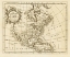 Picture of NORTH AMERICA FROM THE LATEST DISCOVERIES - 1750