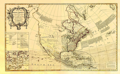 Picture of NORTH AMERICA WITH WEST INDIA ISLANDS