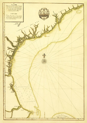 Picture of SOUTH CAROLINA CAPE CANAVERAL COAST - LINARES 1756