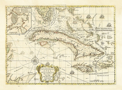 Picture of CURRENTS SHIPS COURSES CUBA - 1762