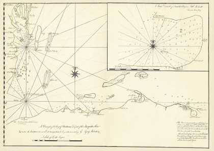 Picture of BAY OF HONDURAS WITH MOSQUITO SHORE - 1760