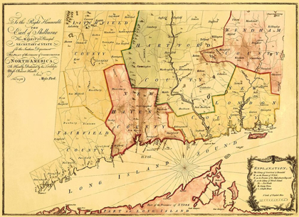 Picture of COLONY OF CONNECTICUT - PARK 1766