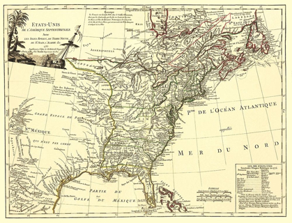 Picture of UNITED STATES WITH ROYAL ISLES OF NEWFOUNDLAND