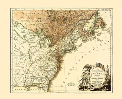 Picture of UNITED STATES OF AMERICA - WALLIS 1783