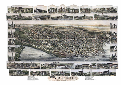 Picture of BRISTOL RHODE ISLAND - BAILEY 1891