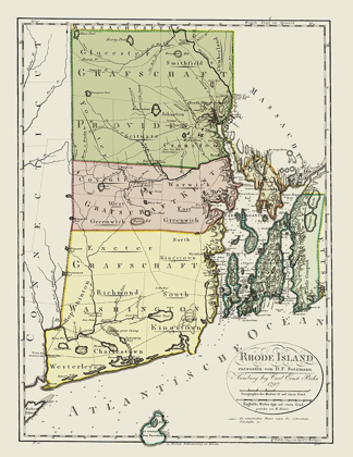 Picture of RHODE ISLAND - BOHN 1797