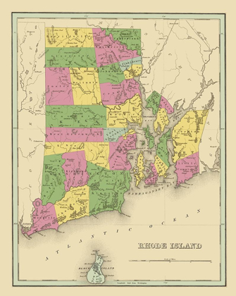 Picture of RHODE ISLAND - STRONG 1841