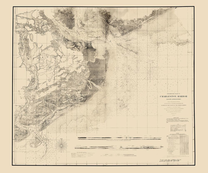 Picture of CHARLESTON HARBOR - USCS 1858