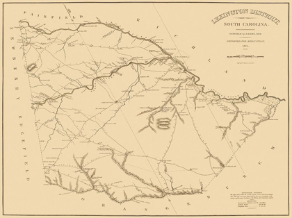 Picture of LEXINGTON SOUTH CAROLINA LANDOWNER - MILLS 1825