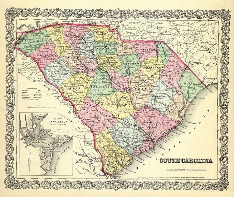 Picture of SOUTH CAROLINA - COLTON 1855