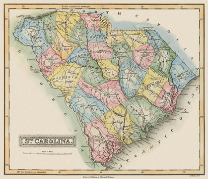 Picture of SOUTH CAROLINA - LUCAS 1823