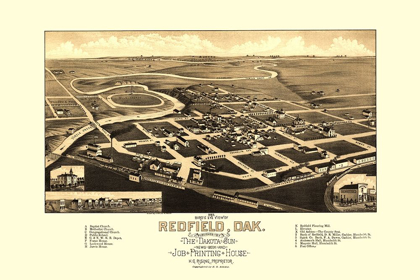 Picture of REDFIELD SOUTH DAKOTA - RISING 1883