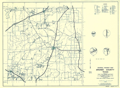 Picture of ARCHER TEXAS - HIGHWAY DEPT 1936