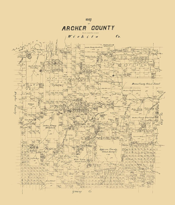 Picture of ARCHER COUNTY TEXAS - 1879