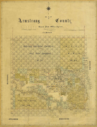 Picture of ARMSTRONG COUNTY TEXAS - 1881