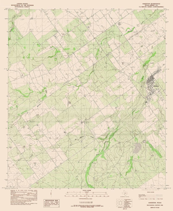 Picture of ASHERTON TEXAS QUAD - USGS 1982