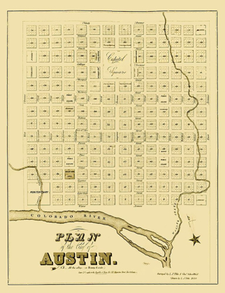 Picture of AUSTIN TEXAS - PILIE 1839