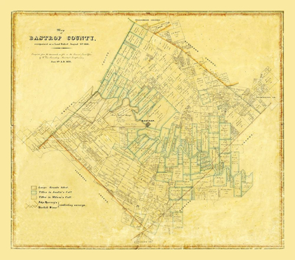 Picture of BASTROP COUNTY TEXAS - ROSENBERG 1861