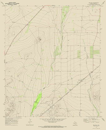 Picture of BELDING TEXAS QUAD - USGS 1970