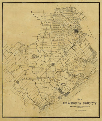 Picture of BRAZORIA COUNTY TEXAS - 1918