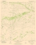 Picture of BURNT SPRING HILLS TEXAS QUAD - USGS 1973