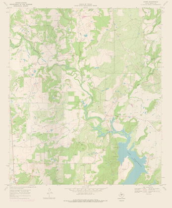 Picture of BYRDS TEXAS QUAD - USGS 1969
