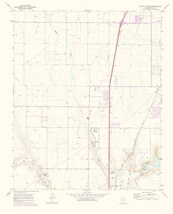 Picture of BUFFALO STADIUM TEXAS QUAD - USGS 1975