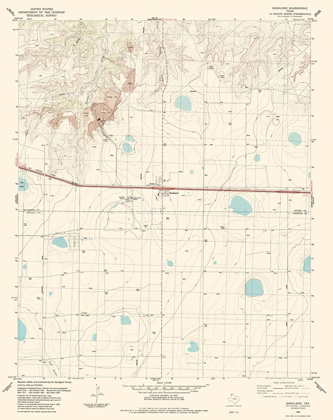 Picture of BUSHLAND TEXAS QUAD - USGS 1984