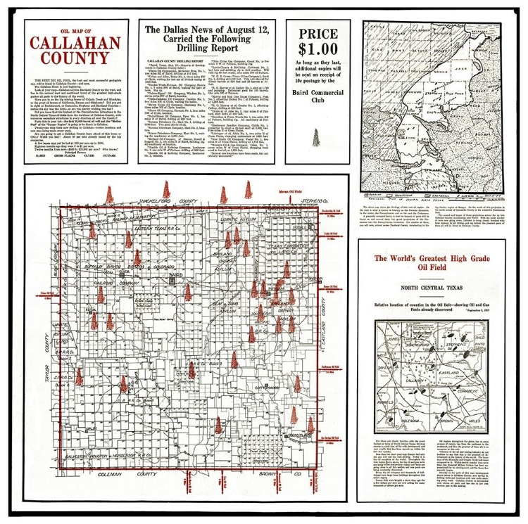 Picture of CALLAHAN TEXAS OIL - 1919