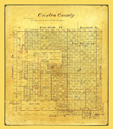 Picture of CASTRO COUNTY TEXAS - PRESSLER 1891