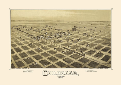 Picture of CHILDRESS TEXAS - FOWLER 1890