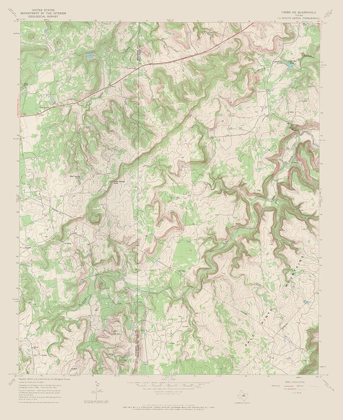 Picture of CADDO NE TEXAS QUAD - USGS 1967