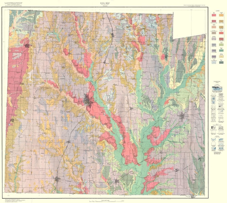 Picture of COLLIN TEXAS SOIL - KNIGHT 1930