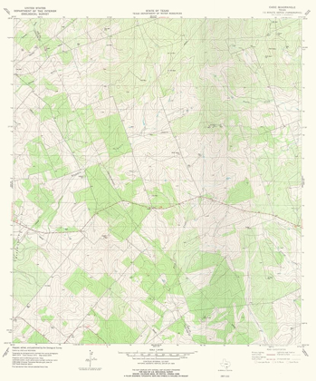 Picture of CADIZ TEXAS QUAD - USGS 1979